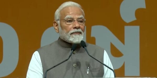 PM Modi inaugurates and lays foundation stone of various development projects worth over Rs 5,500 crore in Gandhinagar, Gujarat