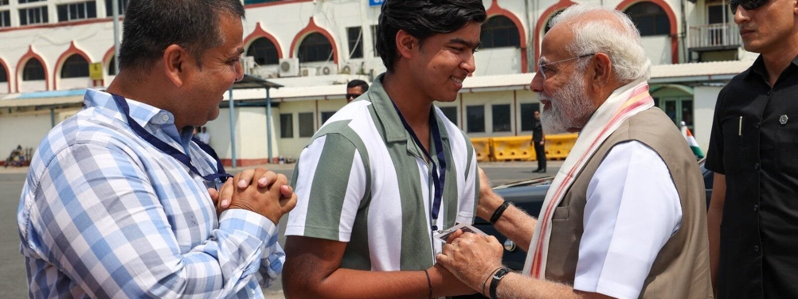 PM Modi meets talented young cricketer Vaibhav Suryavanshi