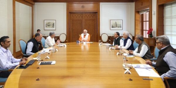 PM Modi today chaired a meeting on measures to further strengthen the fisheries sector