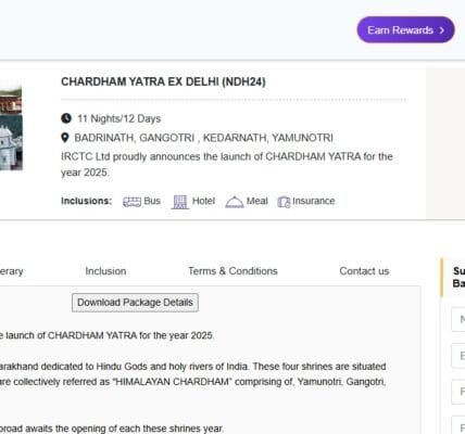 Railways launched Bharat Gaurav Deluxe Train for Chardham Yatra