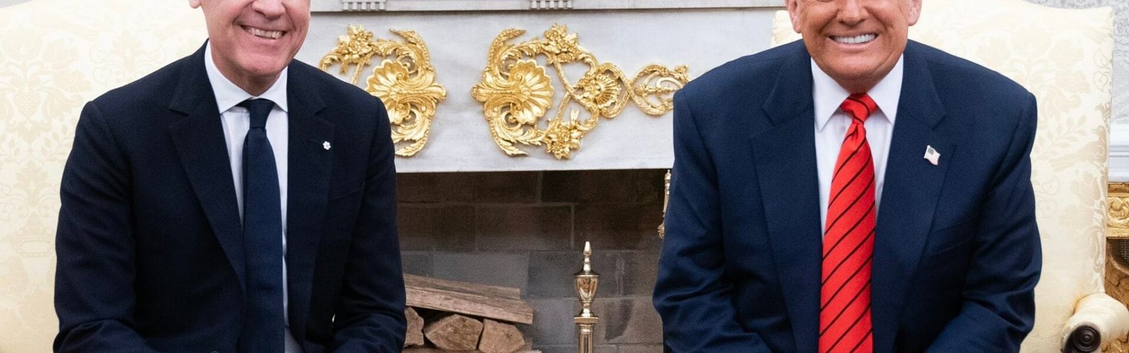 US President Trump meets with Canadian Prime Minister Mark Carney at the White House