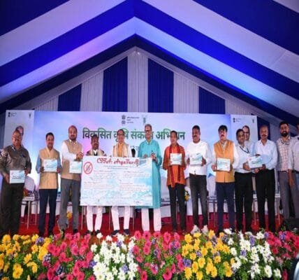 Union Agriculture Minister Shivraj Singh Chouhan launched the ‘Developed Agriculture Resolution Campaign (VKSA-2025)’ at ICAR-CIFA, Bhubaneswar