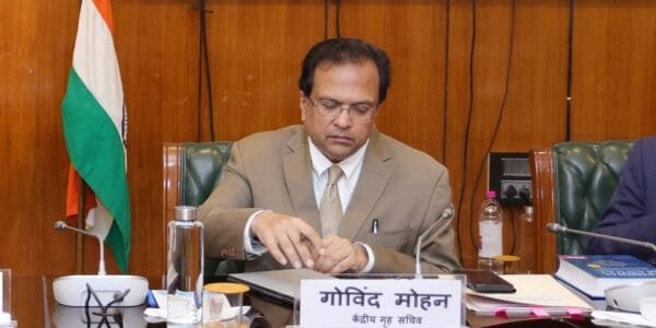 Union Home Secretary Govind Mohan held a meeting with Chief Secretaries of States ahead of the civil defence mock drill tomorrow