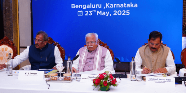 Union Housing and Urban Affairs Minister Manohar Lal reviewed the performance of various urban missions in Bengaluru today