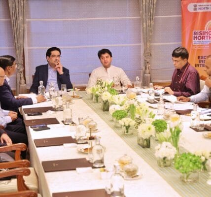 Union Minister Jyotiraditya Scindia interacts with investors in Mumbai; Ambani, Birla, Tata show interest in Northeast region