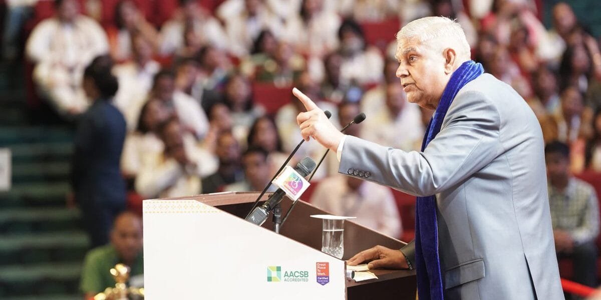 Vice President addresses the Annual Convocation of Jaipuria Institute of Management in New Delhi