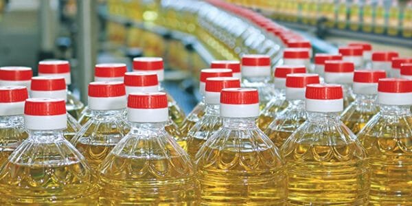 crude palm oil, crude soybean and crude sunflower