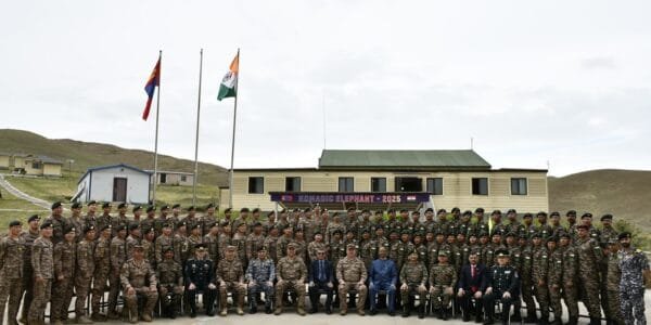 17th India-Mongolia Joint Military Exercise named Nomadic Elephant concluded today in Ulaanbaatar, Mongolia