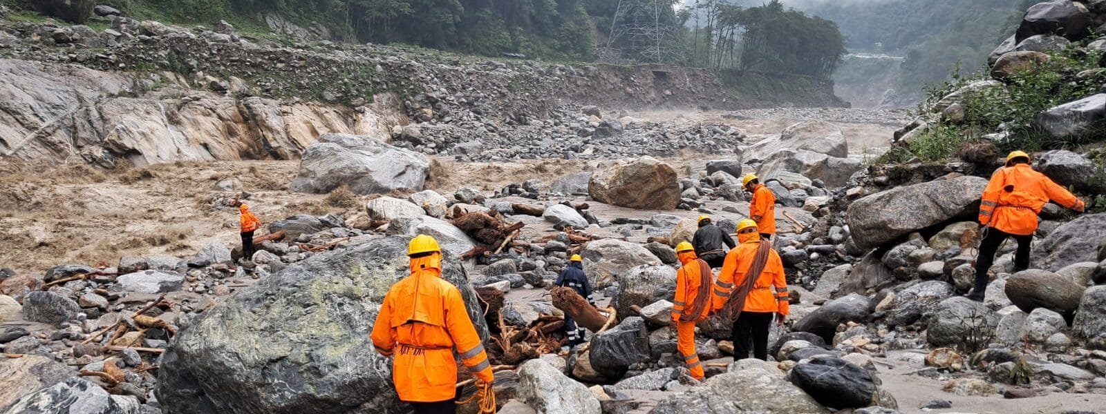All the tourists stranded at Lassen in Mangan district of Sikkim were evacuated today.