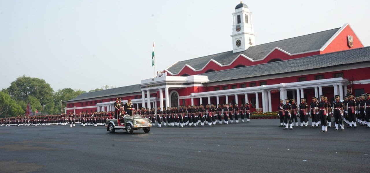 Commander of the Sri Lankan Army once again made a proud visit to his alma mater by inspecting the Passing Out Parade at IMA Dehradun