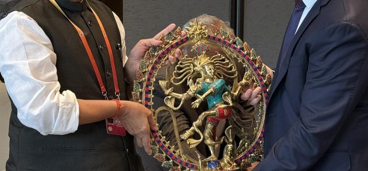 Defence Minister Rajnath Singh met Russian Defence Minister on the sidelines of SCO Defence Ministers' Meeting in Qingdao, China