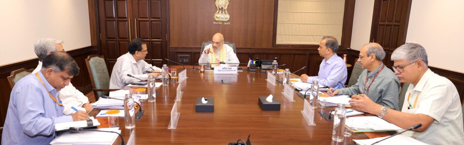 Home Minister Amit Shah reviews preparations for the upcoming census with officials in New Delhi