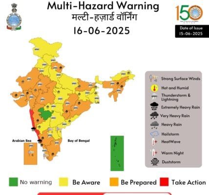 IMD issued red alert for torrential rain on the west coast