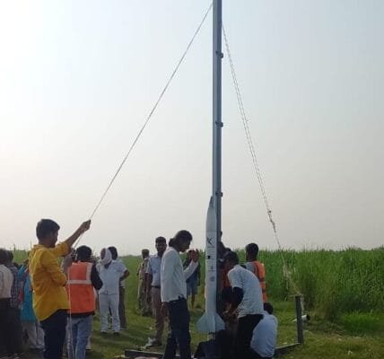 ISRO successfully tested rocket launch in Kushinagar, Uttar Pradesh yesterday