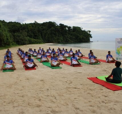 Indian Coast Guard celebrates 11th International Yoga Day with 'Yoga Sangam' at over 60 locations