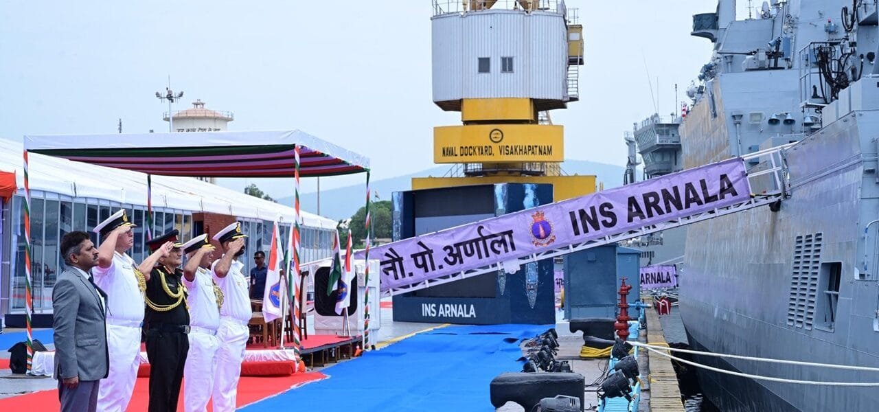 Indian Navy officially commissioned its first Anti-Submarine Warfare Shallow Water Craft INS Arnala