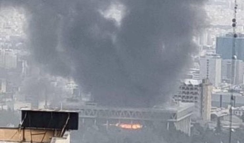 Iran's national broadcasting agency, Islamic Republic of Iran Broadcasting, came under Israeli attack