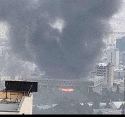Iran's national broadcasting agency, Islamic Republic of Iran Broadcasting, came under Israeli attack