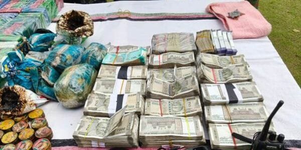 Narcotics and cash worth about Rs 55.52 crore seized from Manipur; five arrested