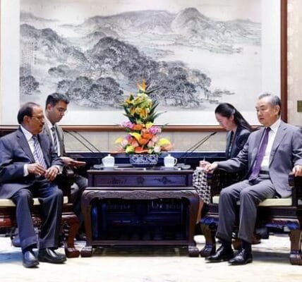 National Security Advisor Ajit Doval meets Chinese Foreign Minister Wang Yi in Beijing