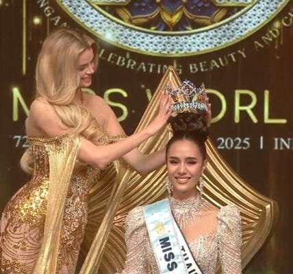 Opal Suchata Chuangsri of Thailand is the new Miss World