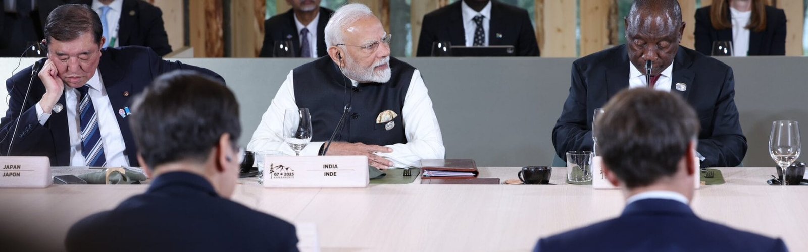 PM Modi addresses outreach session of G7 Summit in Kananaskis today