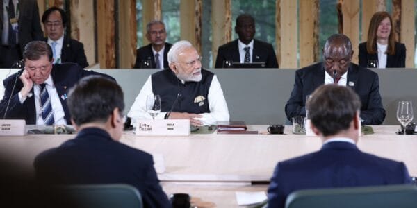 PM Modi addresses outreach session of G7 Summit in Kananaskis today