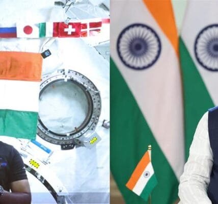 PM Modi interacted with Group Captain Shubhanshu Shukla aboard the ISS