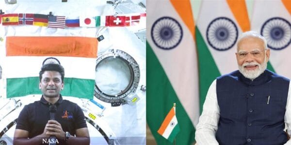 PM Modi interacted with Group Captain Shubhanshu Shukla aboard the ISS