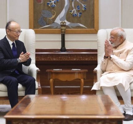 PM Modi met President of Asian Development Bank Masato Kanda today