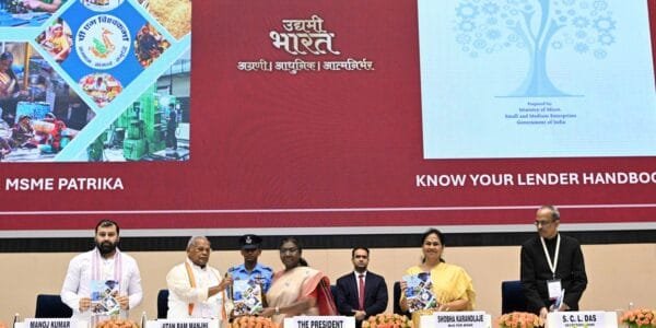 President Draupadi Murmu addresses the MSME Day celebrations in New Delhi