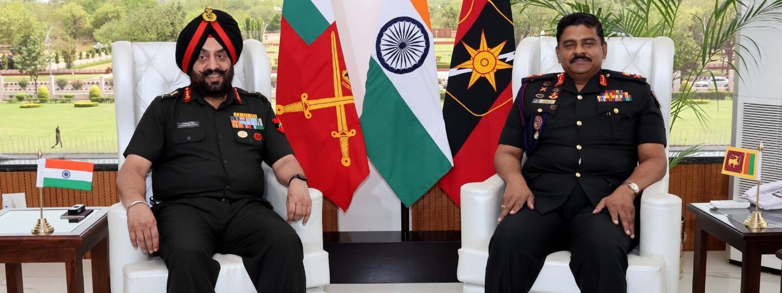 Sri Lankan Army Commander visits South Western Command, Jaipur Bilateral Defence Relations Strengthened