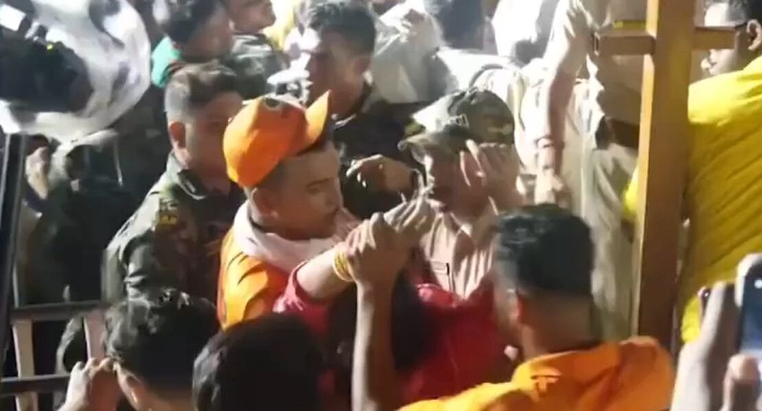 Three people died in a stampede during Rath Yatra near Sri Gundicha Temple in Puri, Odisha