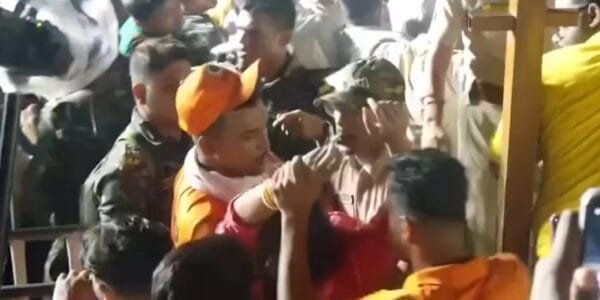 Three people died in a stampede during Rath Yatra near Sri Gundicha Temple in Puri, Odisha