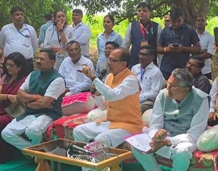 Union Agriculture Minister Shivraj Singh Chauhan participated in Kisan Chaupal in Bardoli, Gujarat, called upon farmers to do natural farming