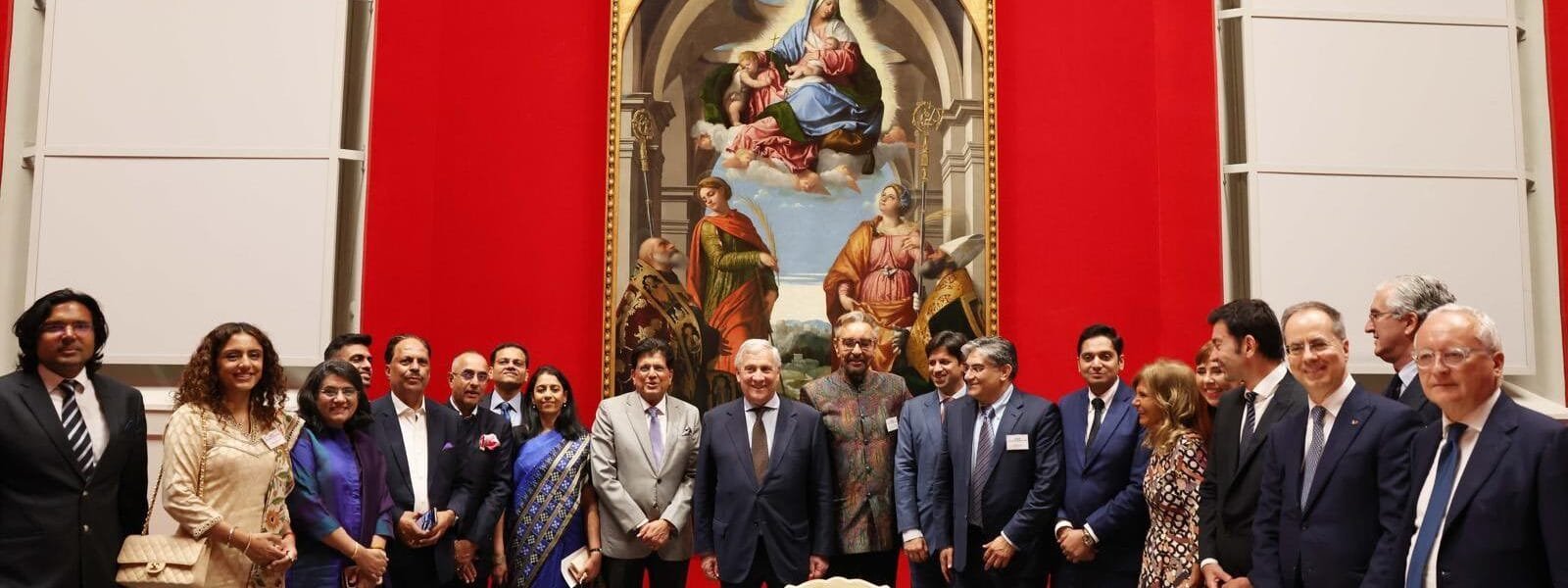 Union Commerce and Industry Minister Piyush Goyal held a high-level meeting with Italy's Deputy Prime Minister Antonio Tajani in Brescia