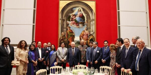 Union Commerce and Industry Minister Piyush Goyal held a high-level meeting with Italy's Deputy Prime Minister Antonio Tajani in Brescia