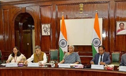 Union Finance Minister Nirmala Sitharaman chaired the 6th meeting of the Governing Council of the National Investment and Infrastructure Fund (NIIF)