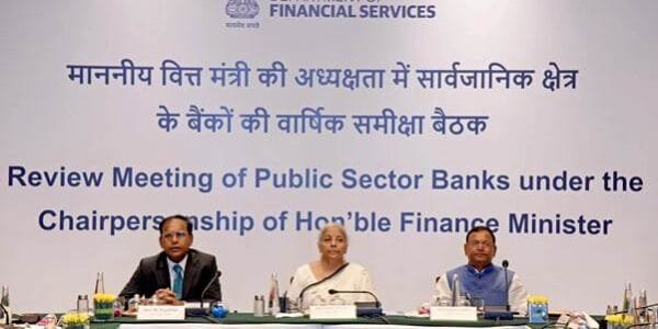 Union Finance Minister Nirmala Sitharaman chairs the Annual Review Meeting with MD & CEOs of Public Sector Banks in New Delhi