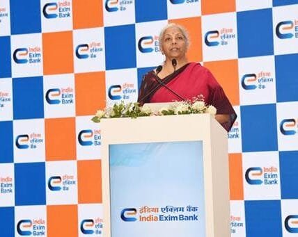 Union Finance Minister Nirmala Sitharaman highlights key policy measures to boost export-led growth at Exim Bank's Business Summit