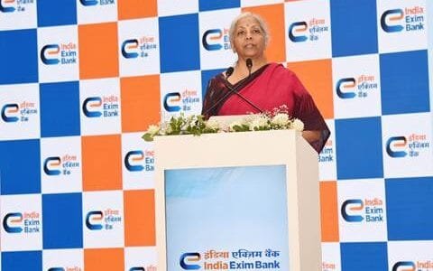 Union Finance Minister Nirmala Sitharaman highlights key policy measures to boost export-led growth at Exim Bank's Business Summit