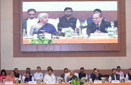 Union Finance Minister chairs conference with Principal Chief Commissioners, Chief Commissioners and Directors General of CBIC in New Delhi