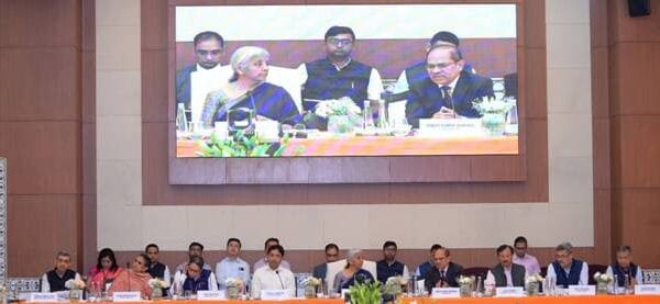 Union Finance Minister chairs conference with Principal Chief Commissioners, Chief Commissioners and Directors General of CBIC in New Delhi