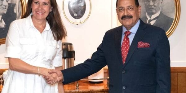 Union Minister Dr. Jitendra Singh holds bilateral meeting with Minister of Fisheries and Ocean Policy, Norway, Mariane Sivertsen Ness