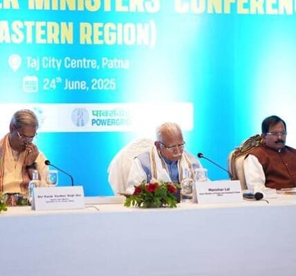 Union Minister Manohar Lal chairs Regional Power Conference with Eastern States UTs