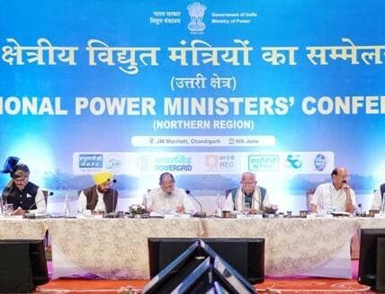Union Minister Manohar Lal chairs Regional Power Conference with Northern States -UTs in Chandigarh
