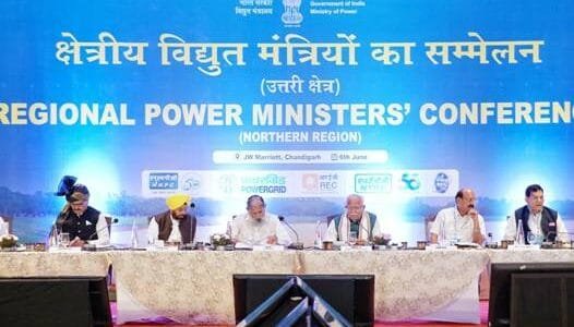 Union Minister Manohar Lal chairs Regional Power Conference with Northern States -UTs in Chandigarh