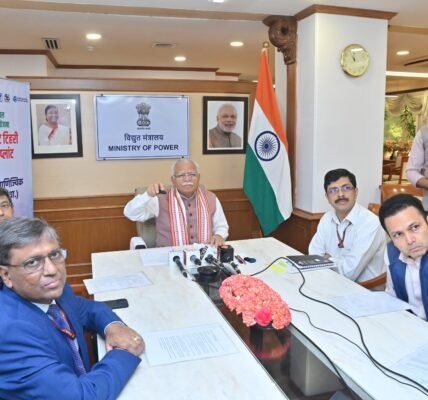 Union Minister Manohar Lal lauds inauguration of COD of first unit of Tehri PSP, India’s first Variable Speed ​​Pumped Storage Plant by THDC