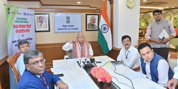 Union Minister Manohar Lal lauds inauguration of COD of first unit of Tehri PSP, India’s first Variable Speed ​​Pumped Storage Plant by THDC