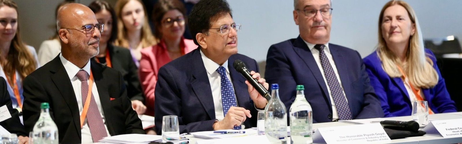 Union Minister Piyush Goyal held talks with Swiss industry to further enhance India-Switzerland economic partnership
